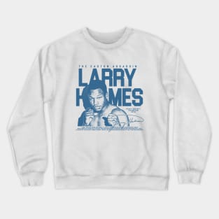 Larry Holmes - Retro Blue Crewneck Sweatshirt